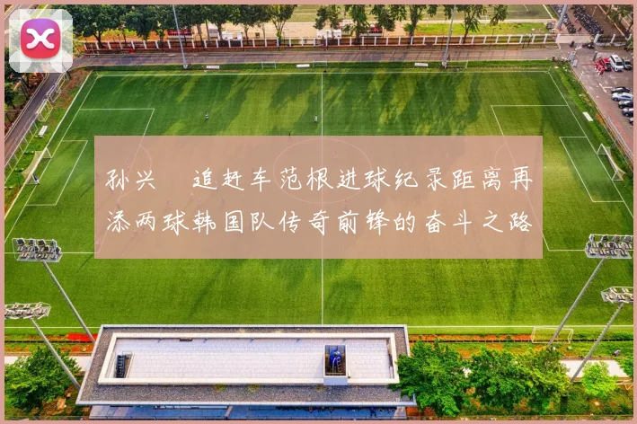 孙兴慜追赶车范根进球纪录距离再添两球韩国队传奇前锋的奋斗之路